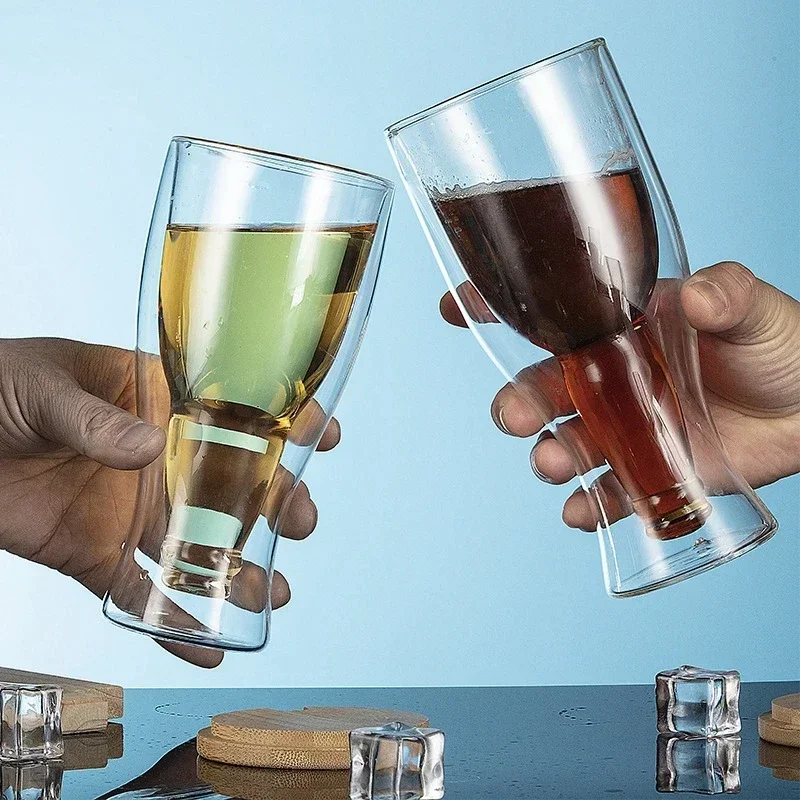 Wine Beer Spirits - Креативная коктейльная кружка с бокалами, кружки