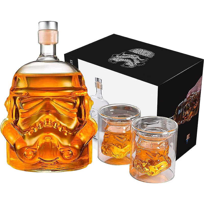 Wine Beer Spirits - 650 мл креативный графин «Штурмовик», белый
