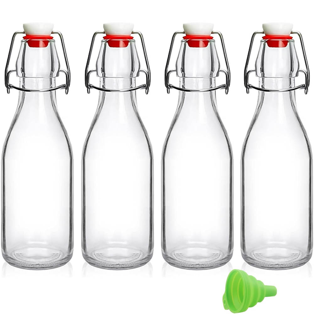 Стеклянные бутылки с откидной  – обзор и цена Wine Beer Spirits