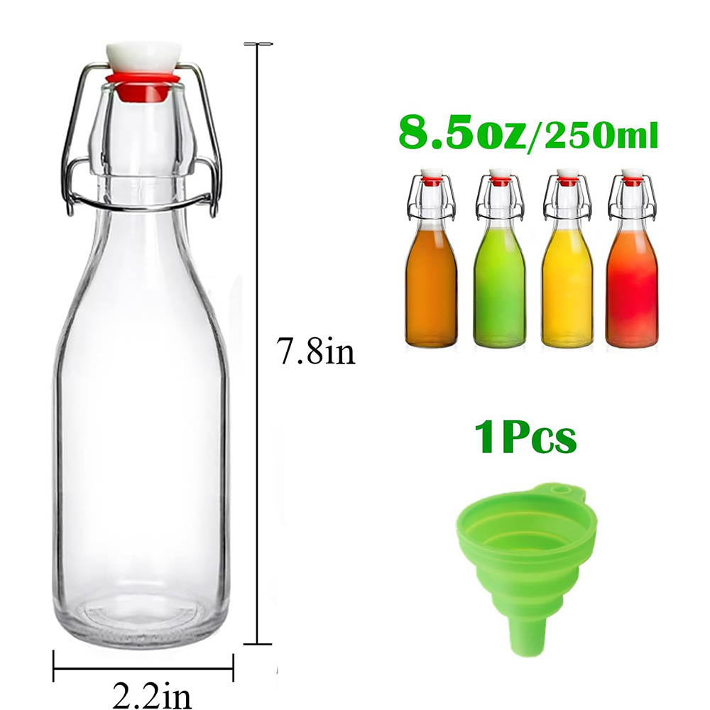 Стеклянные бутылки с откидной  – обзор и цена Wine Beer Spirits